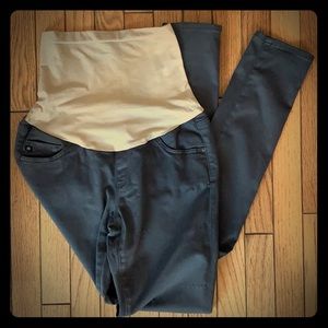 AG Maternity Charcoal Gray Maternity 28R Stretch